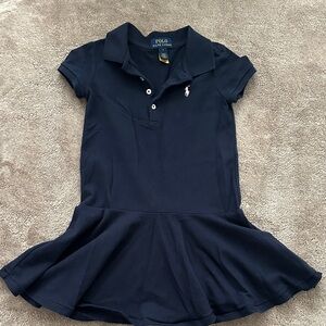 Polo by Ralph Lauren Dark Blue Kids Polo Dress